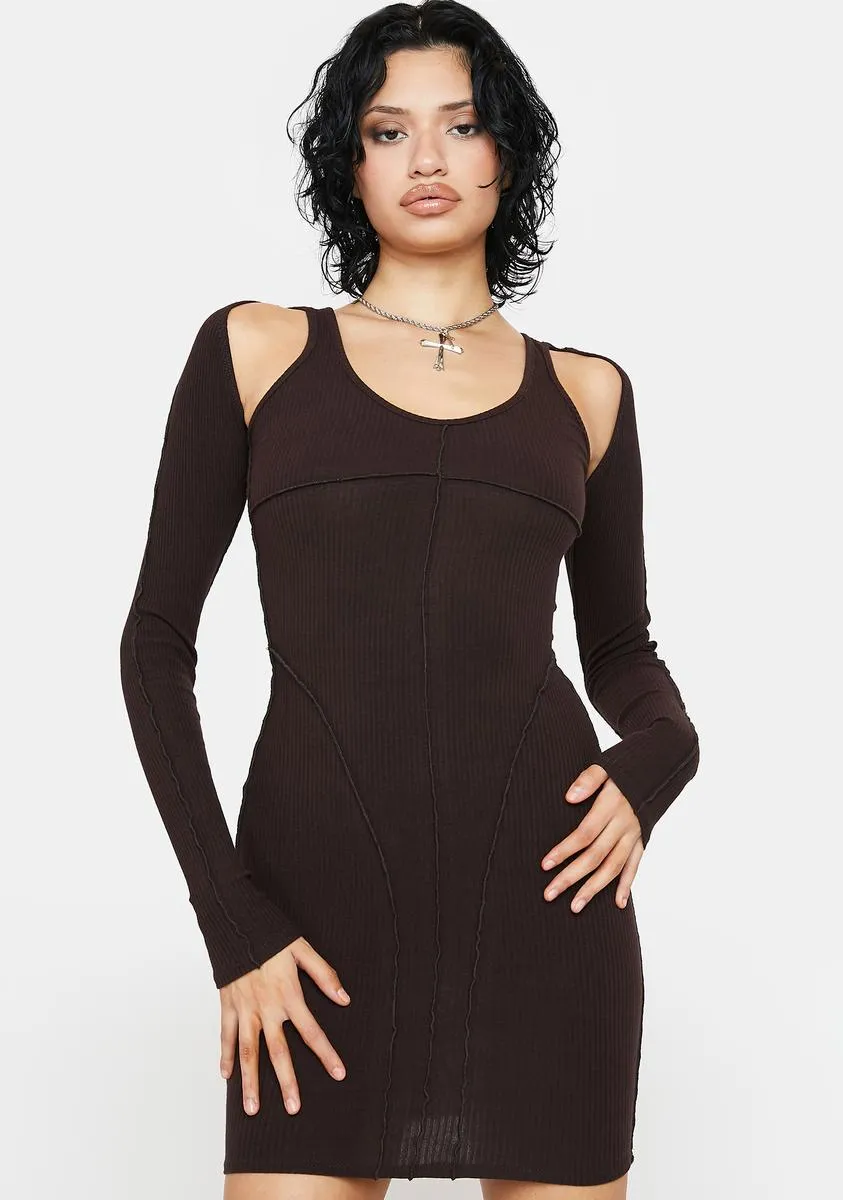 Let's Get Loud Long Sleeve Mini Dress