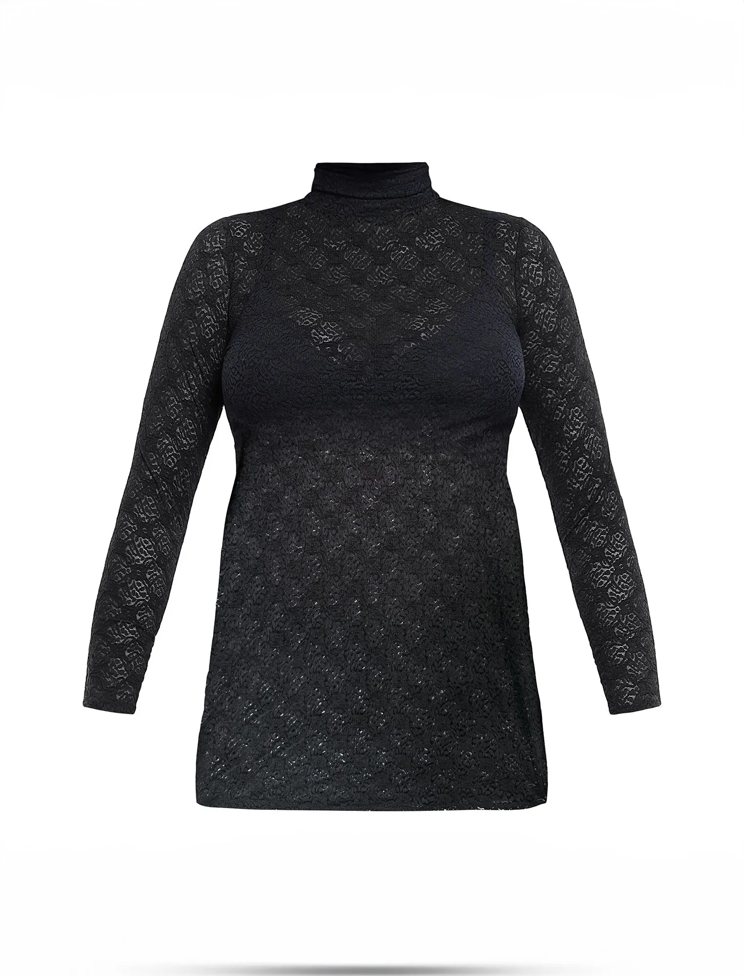 Long Sleeve Bodycon Top in Lace