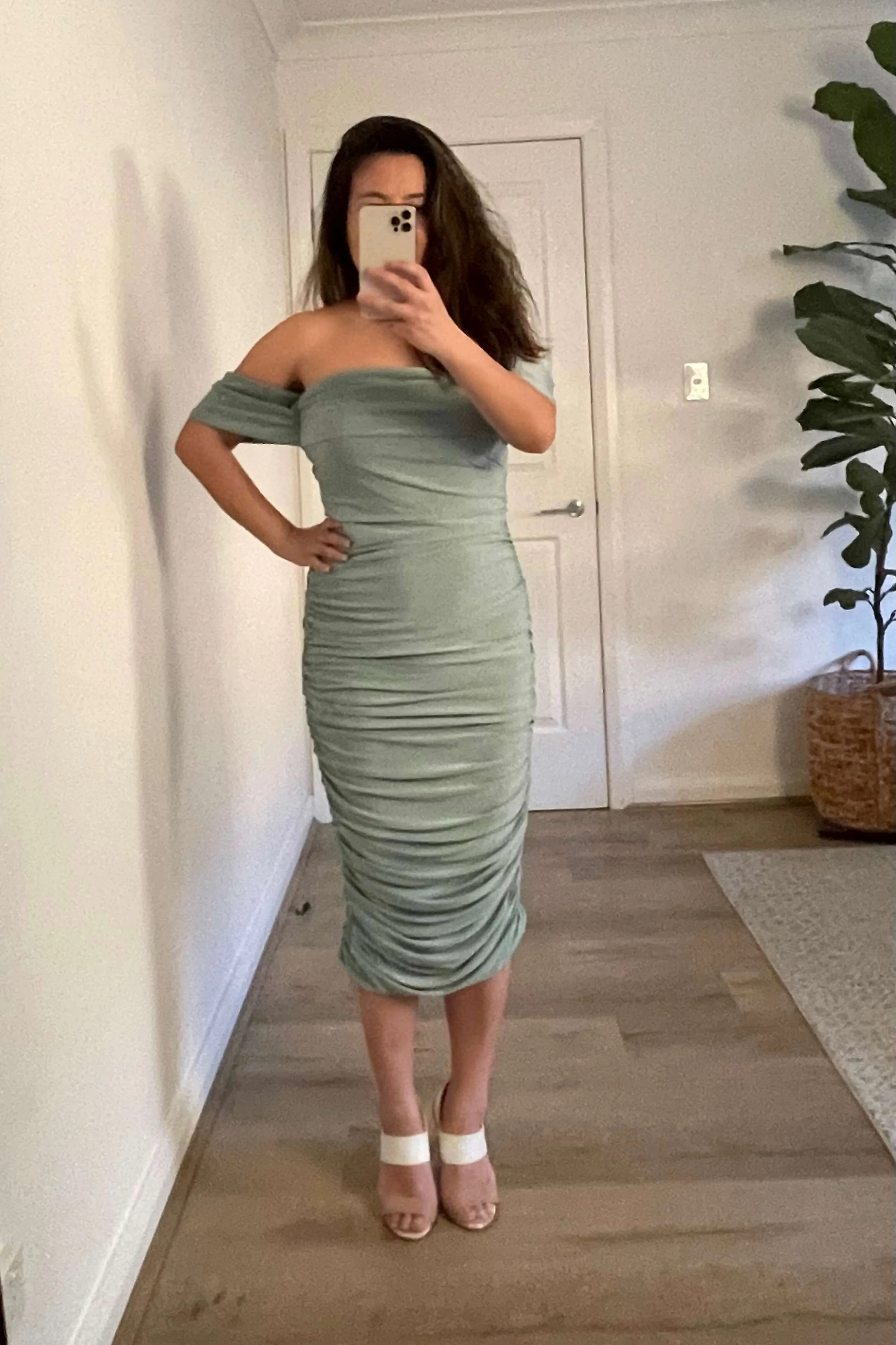 Lost For Words Midi Dress