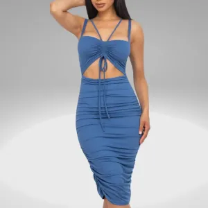 Lydia Bodycon Dress w/ Ruching