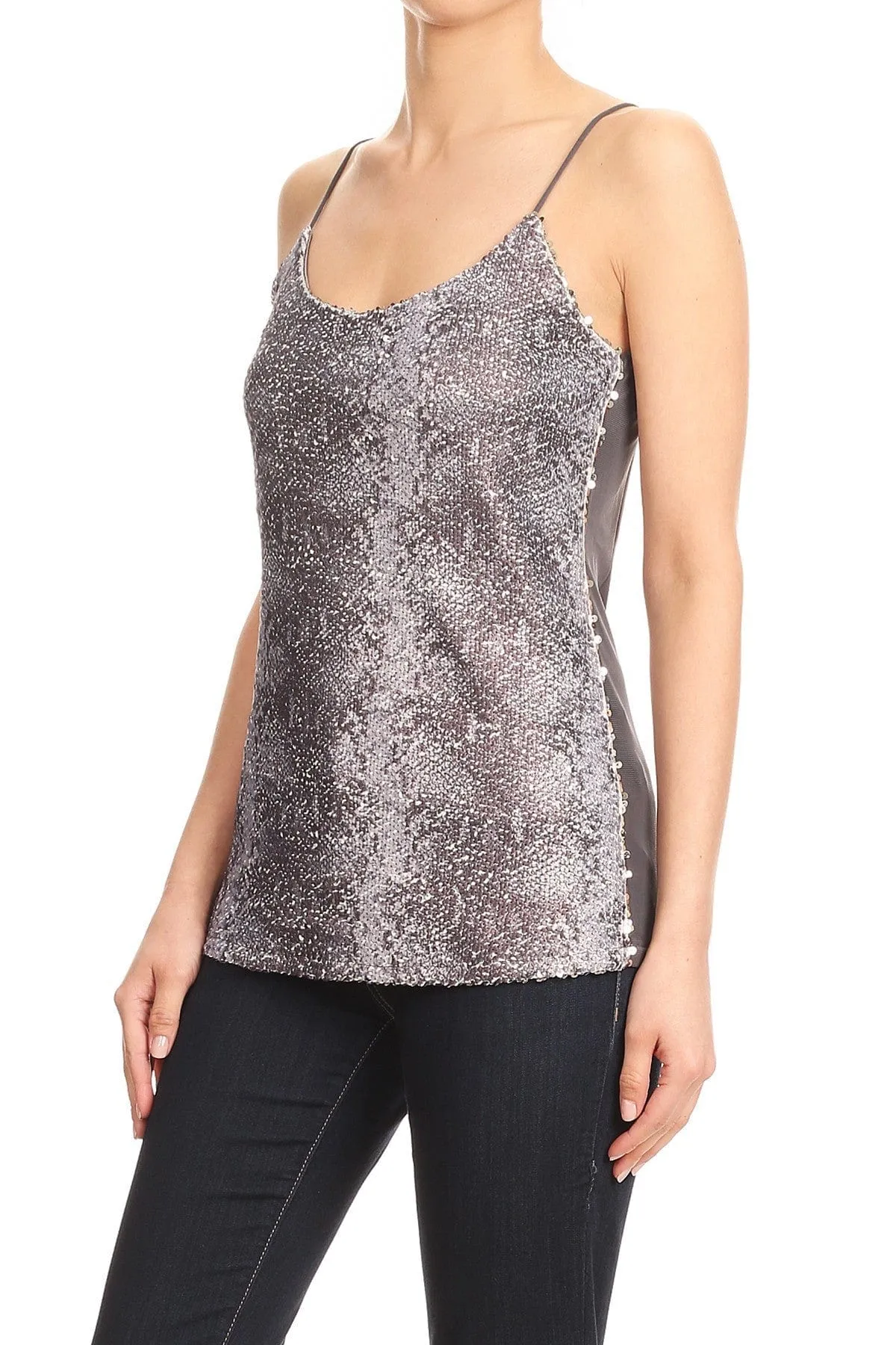 Matte Snake Print Camisole Top