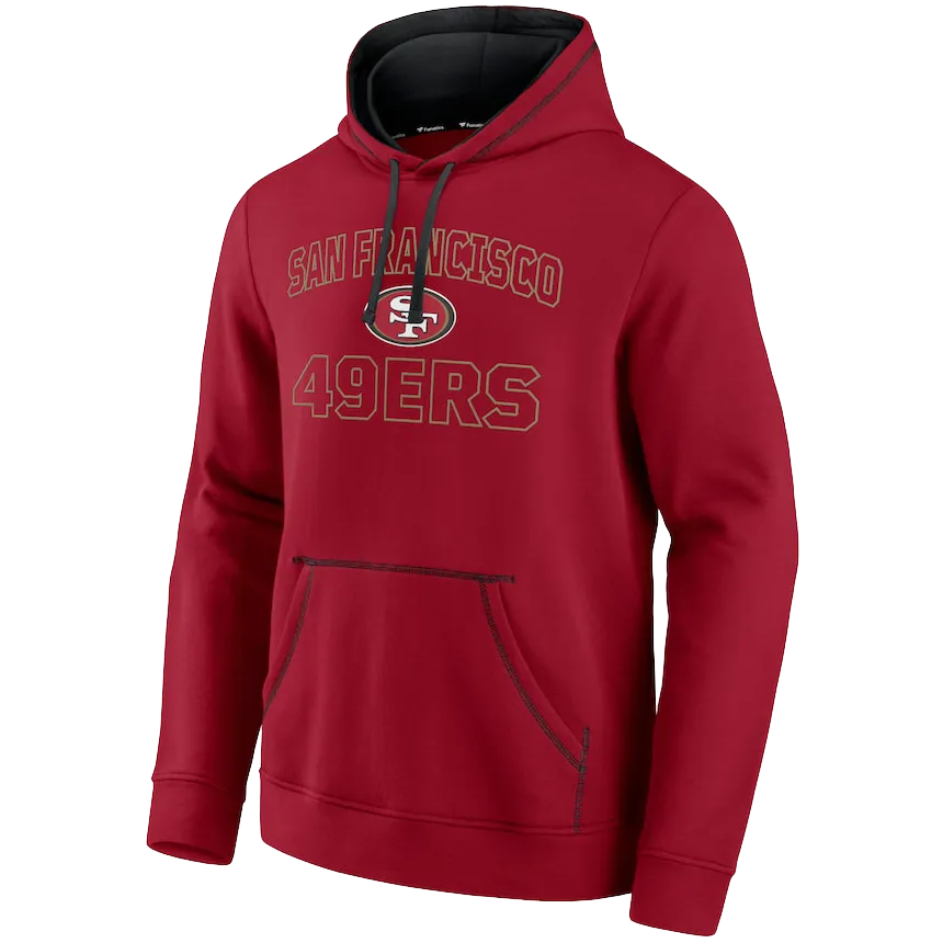 Men's 49ers Cotton Fleece Pullover Hoodie