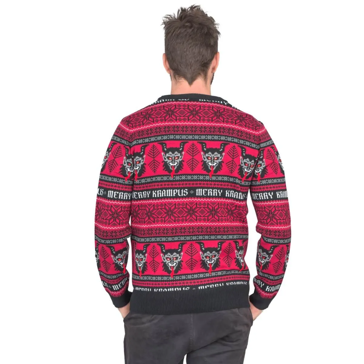 Merry Krampus Adult Ugly Christmas Sweater