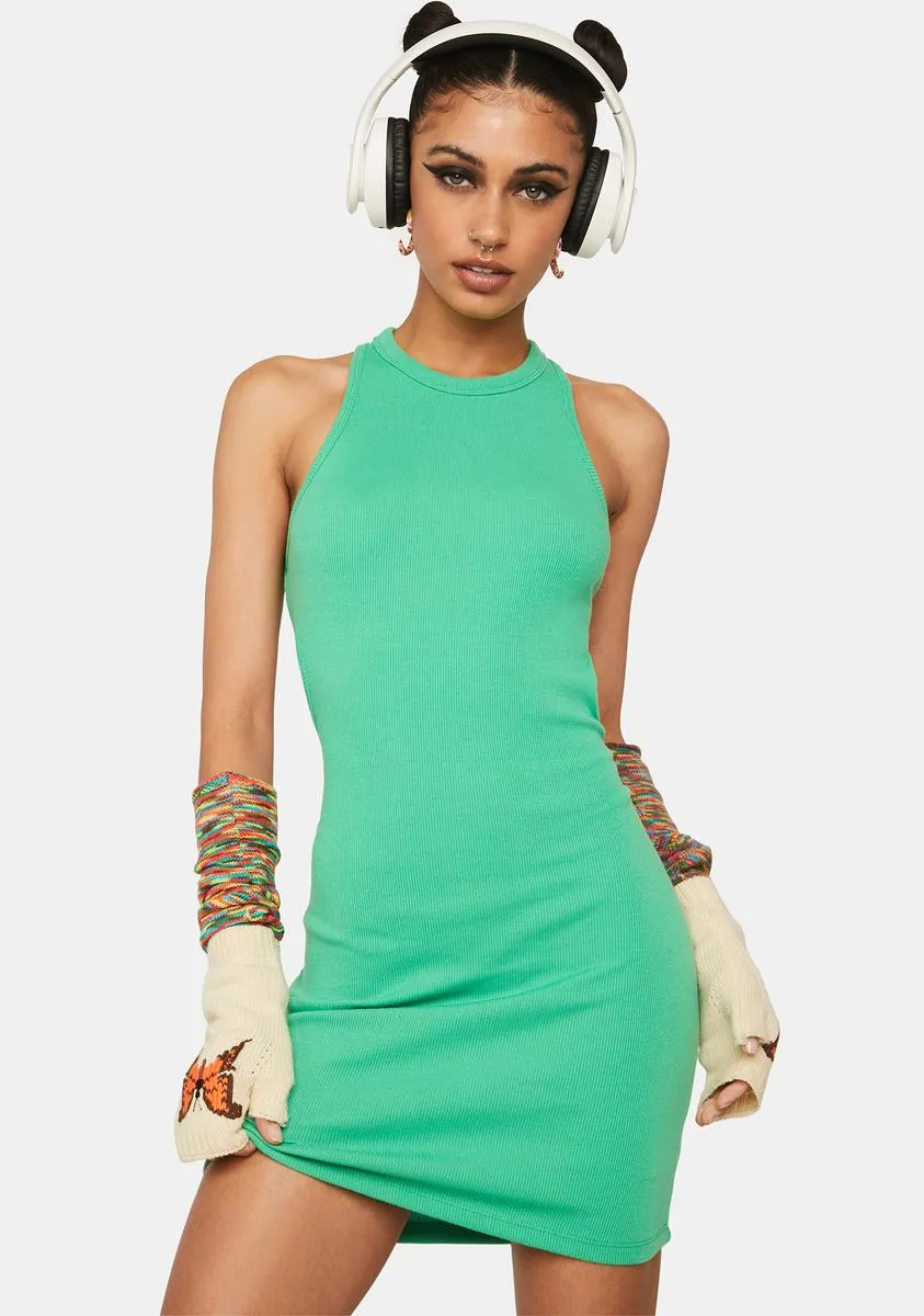 Mint To Infinity Mini Dress