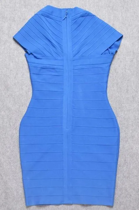 Miranda Bandage Mini Dress - Royal Blue