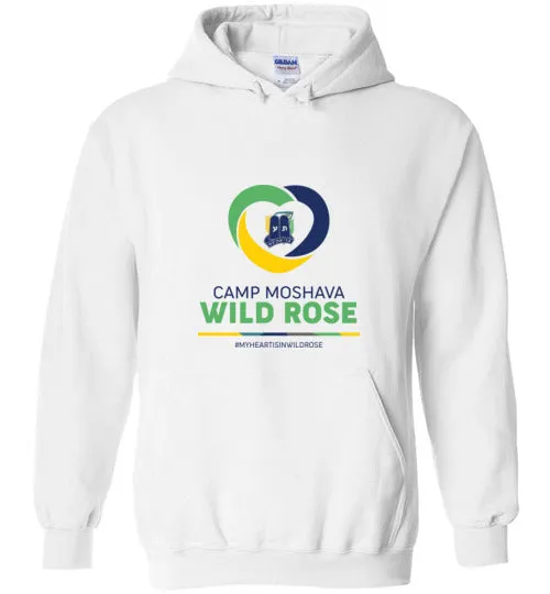 My Heart is in Wild Rose Heavy Blend Hoodie