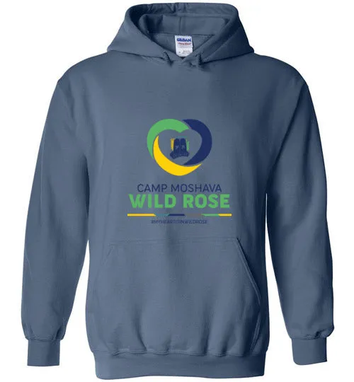 My Heart is in Wild Rose Heavy Blend Hoodie