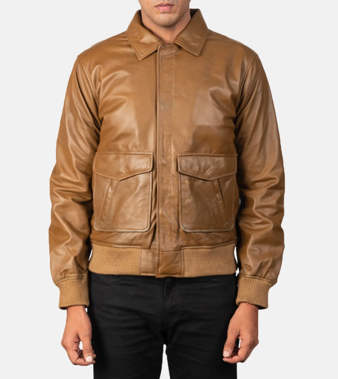 Nord Men's Leather Bomber Jacket