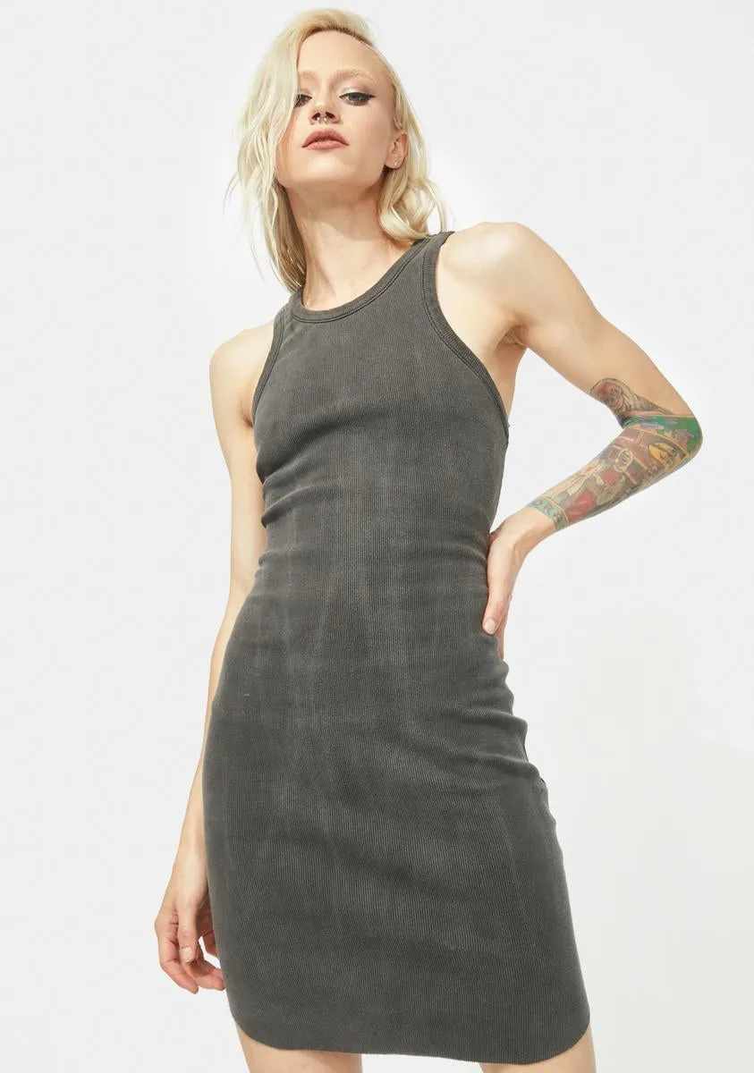 Out Of Control High Neck Tank Dress