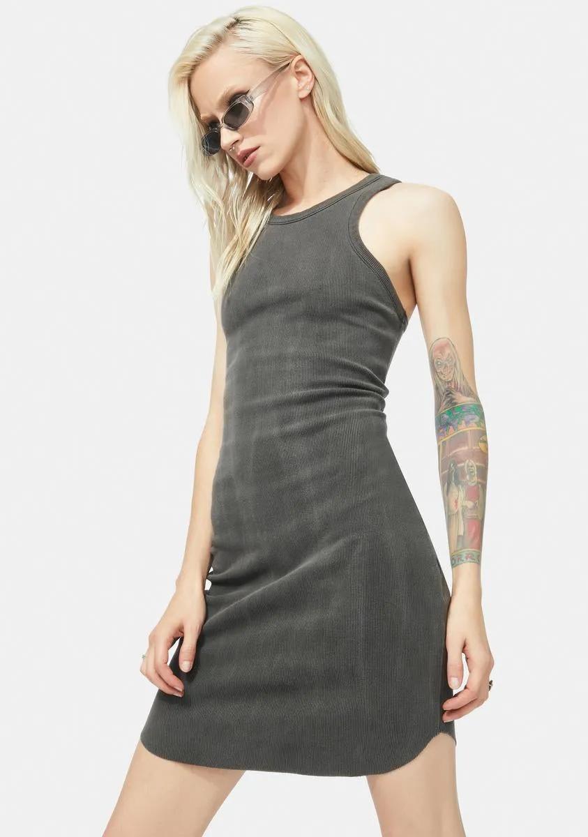 Out Of Control High Neck Tank Dress