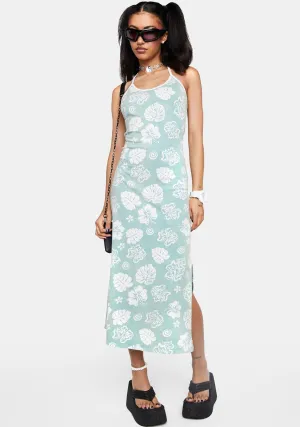 Pina Colada Midi Dress