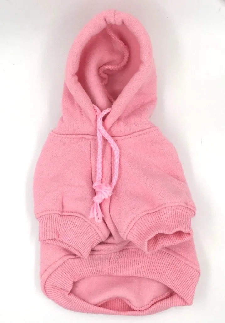 Plain & Basic Candy-Coloured Hoodie