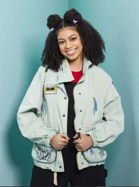 Prom Pact 2023 Arica Himmel Blue Denim Jacket