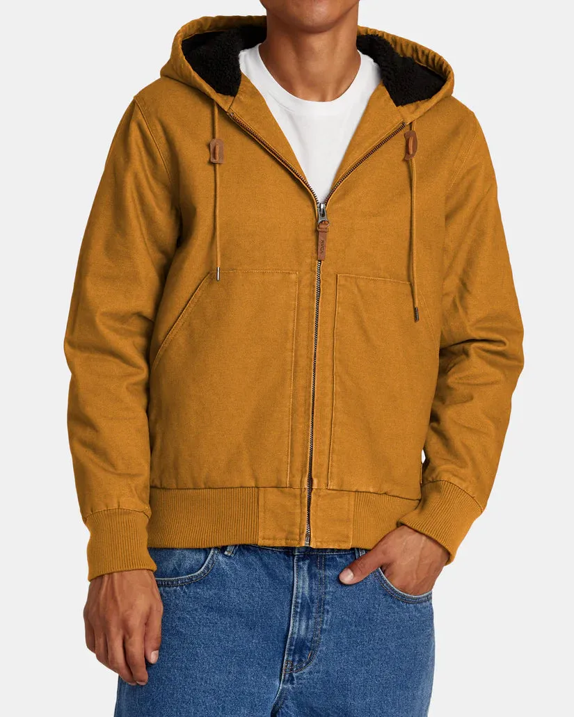 RVCA Chainmail Sherpa Lined Jacket