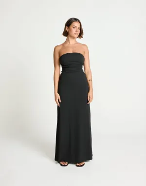 Sarie Maxi Dress (Black)