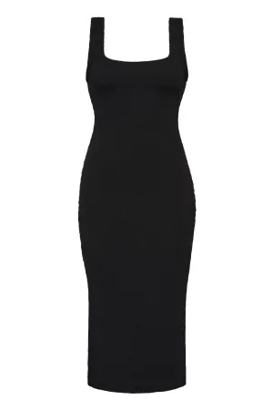 Solstice Midi Dress Black