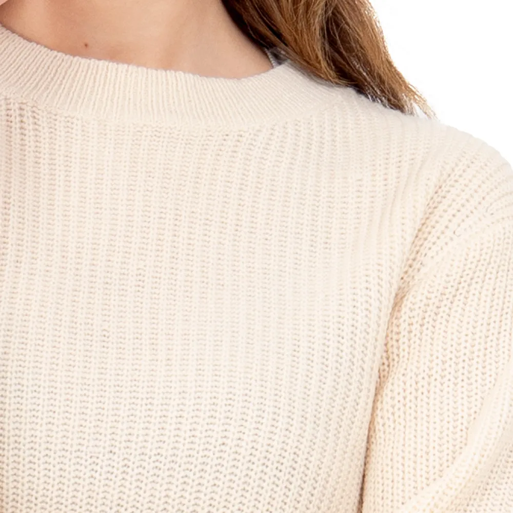 SWEATER PARA MUJER CROP WITH STRING AT WAIST FOREVER 21