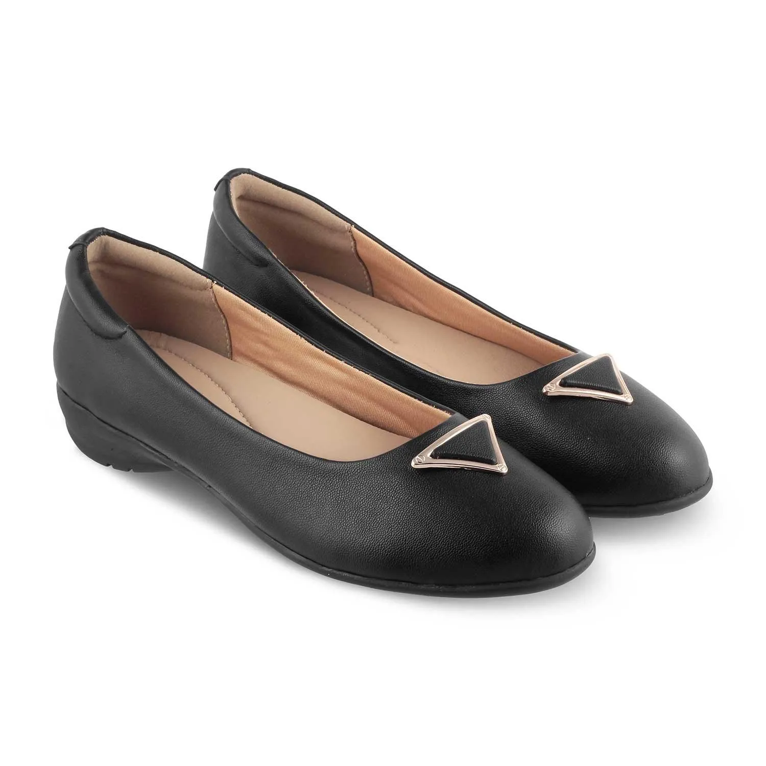 The Cheviz Black Women's Dress Ballerinas Tresmode