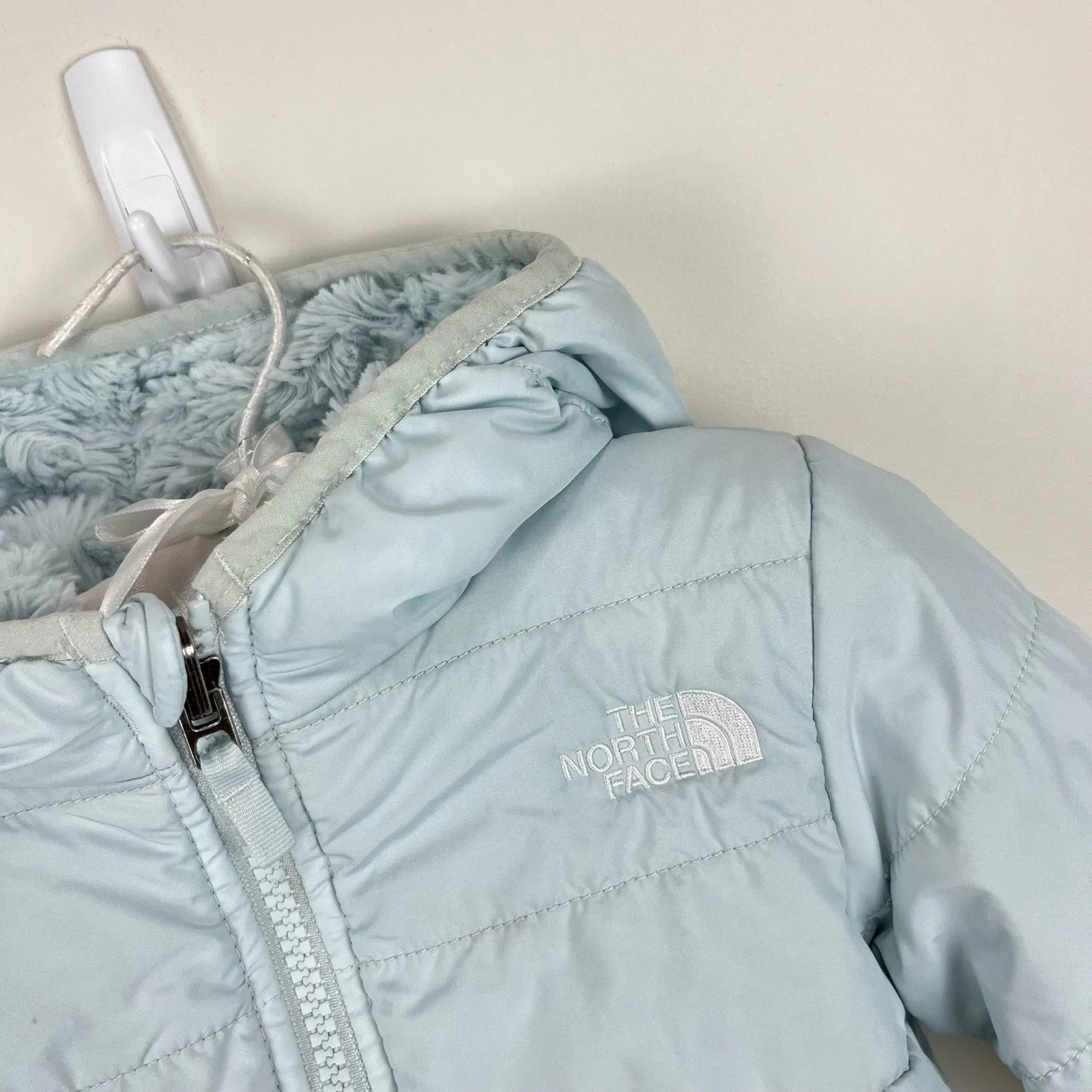 The North Face Reversible Mossbud Swirl Insulated Jacket 6-12 Months