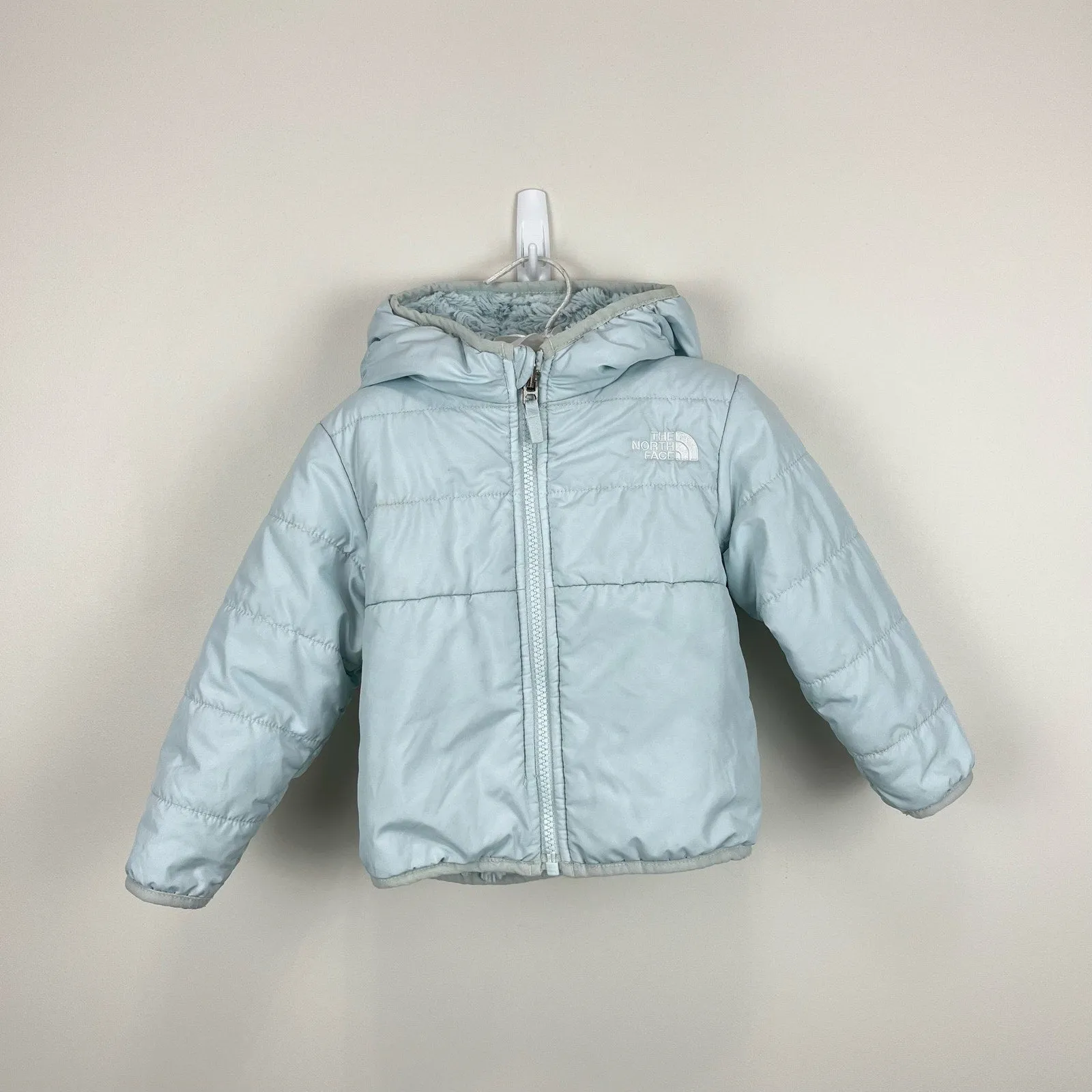 The North Face Reversible Mossbud Swirl Insulated Jacket 6-12 Months