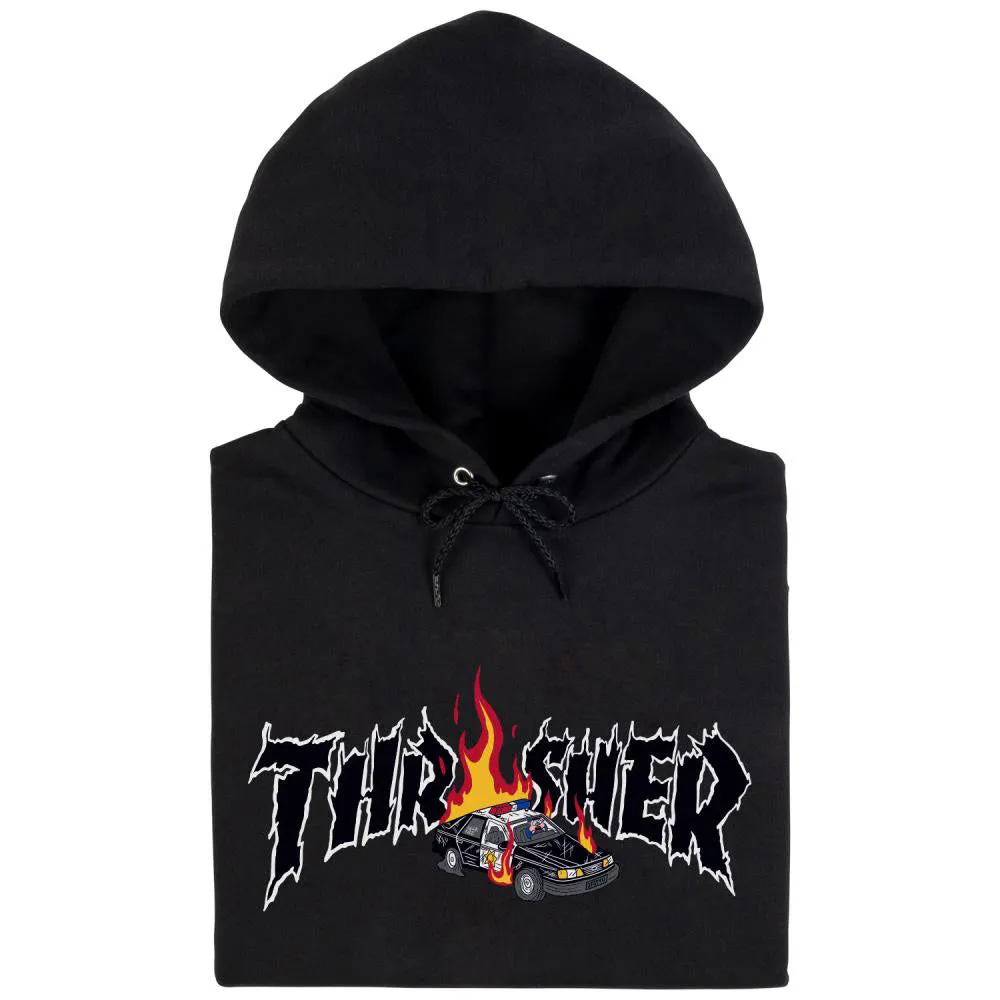 Thrasher Magazine Cop Car Hoody - Black