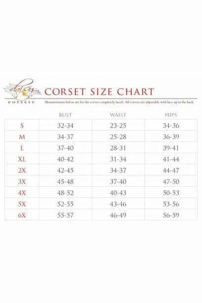 Top Drawer Premium Cop Corset Costume