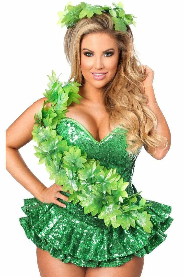 Top Drawer Premium Ivy Vixen Corset Costume