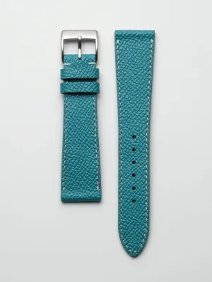 Turquoise Textured Calfskin