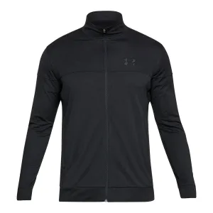 Under Armour Men's Black Sportstyle Pique Track Jacket