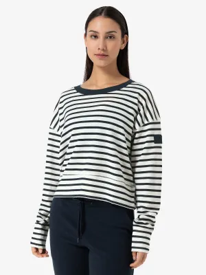 W KRISSINI STRIPE BIO SWEATER