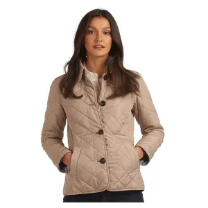 Women's Barbour Forth Quilt Coat (Tan)