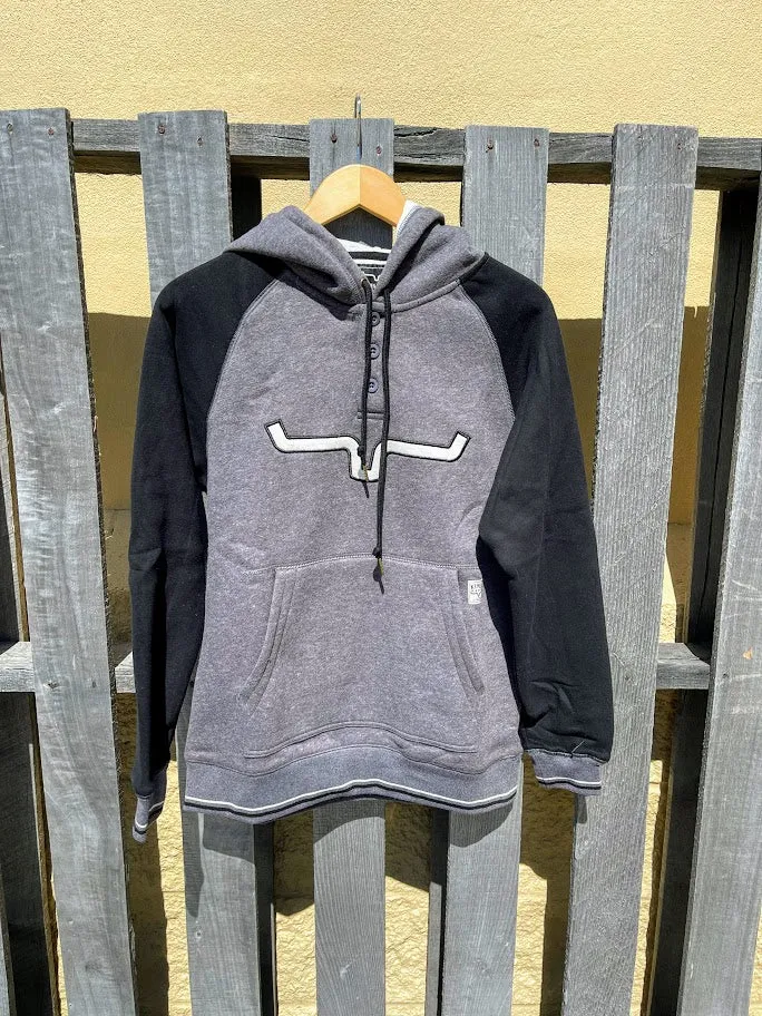 Women's Kimes Ranch Amigo Fleece Hoodie In Charcoal  *CLOSEOUT*