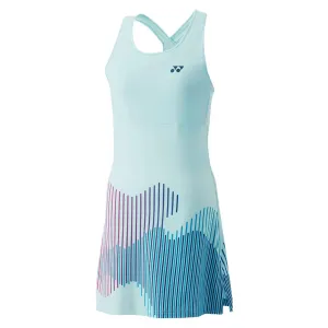 Women`s Tournament Tennis Dress with Inner Shorts Crystal Blue