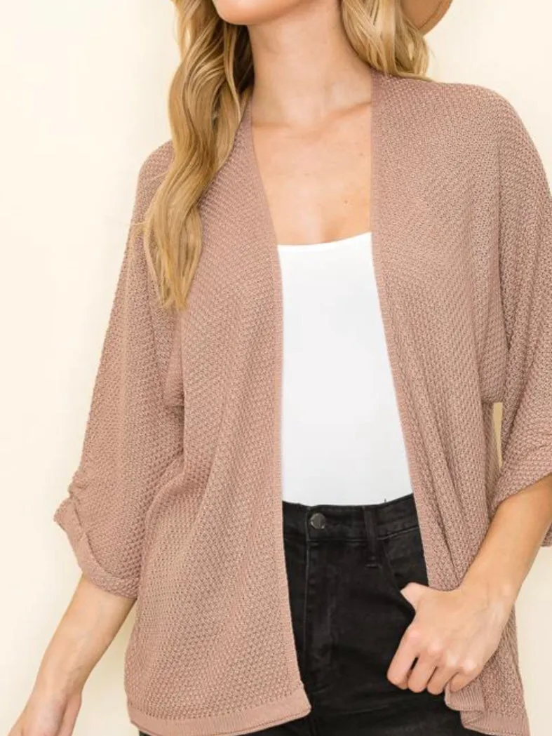 Zahra Mocha Cardigan